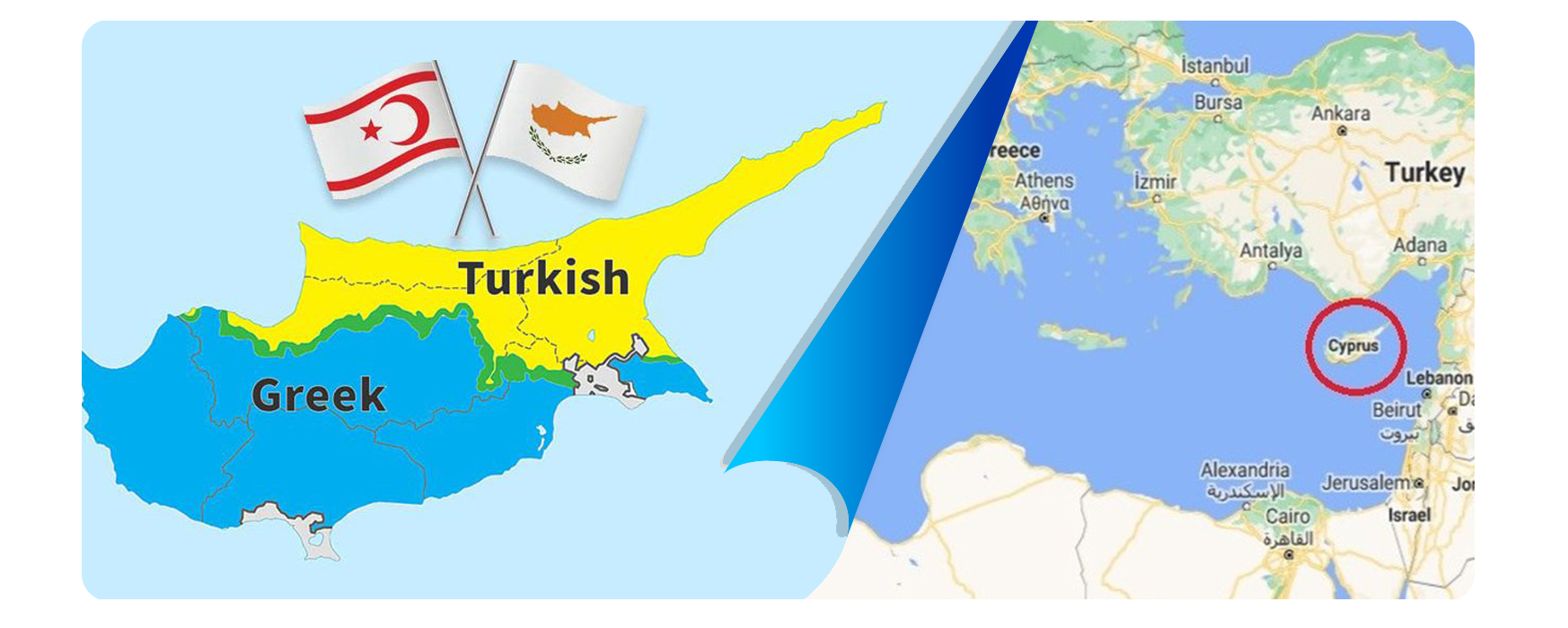 Kuzey Kıbrıs Nerede?